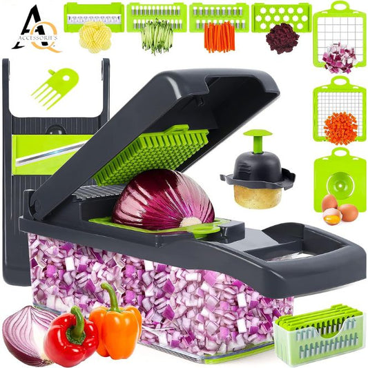 Multifunctional Vegetable Cutter Chopper & Slicer